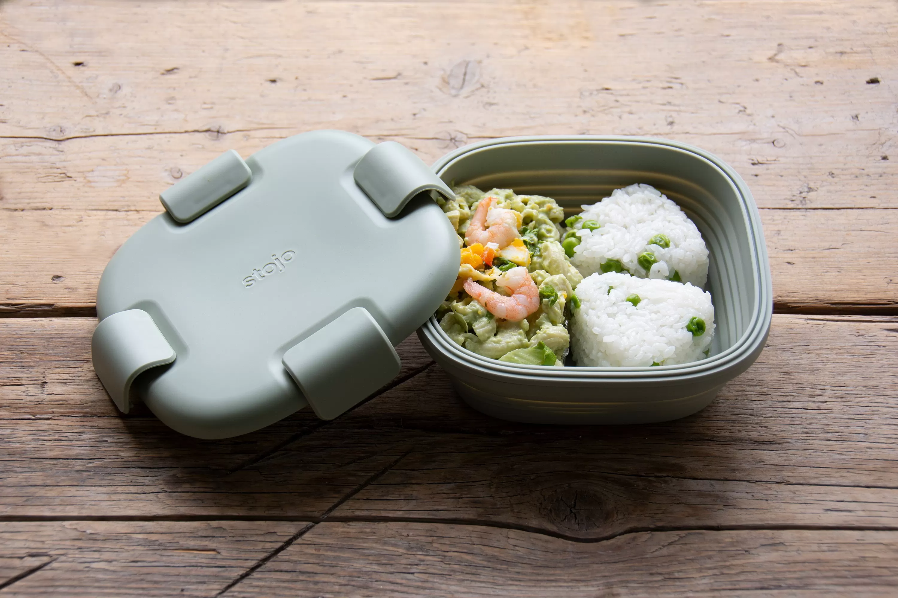 stojo / ストージョ BOX 700ml (折り畳み保存容器)